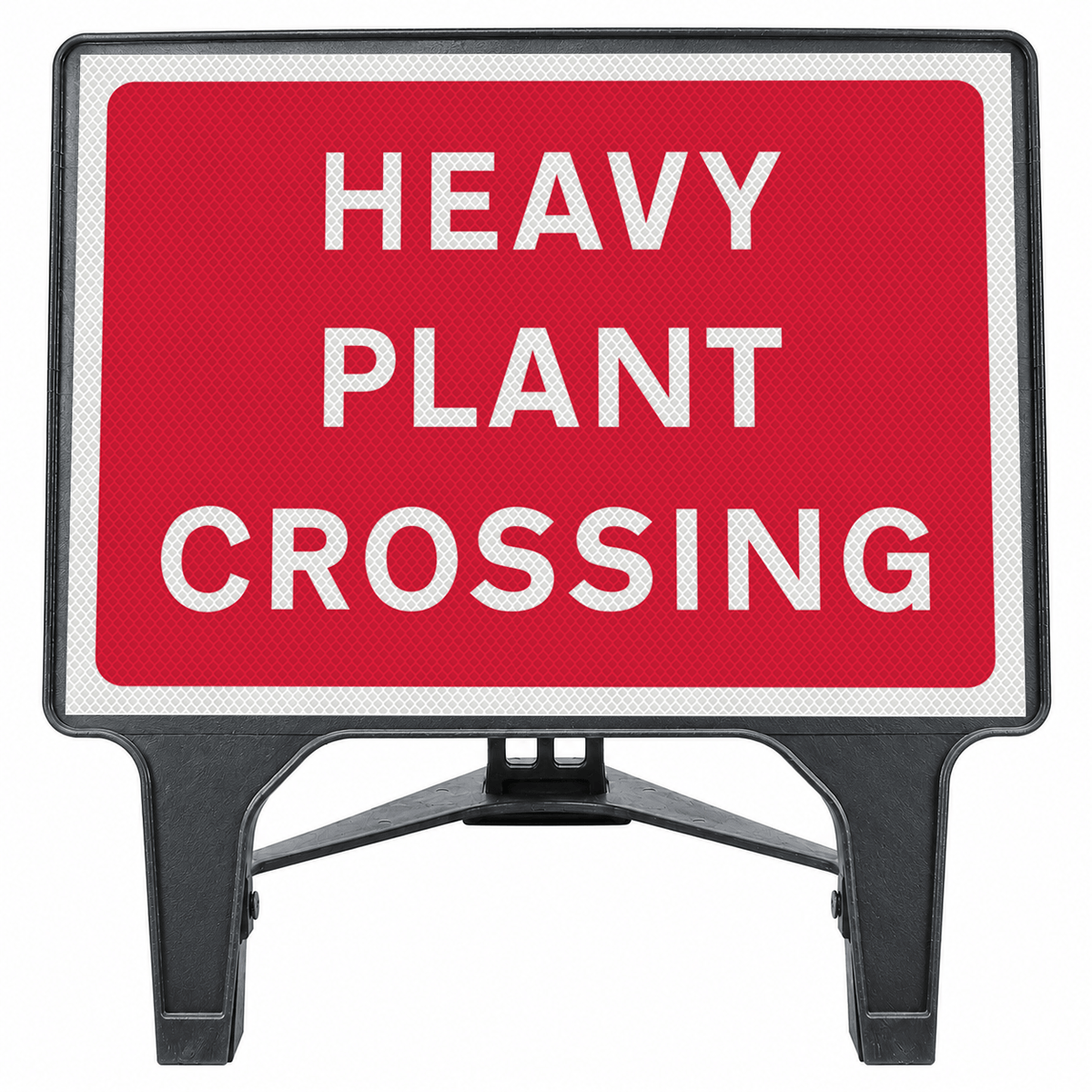Heavy Plant Crossing 1050x750mm Road Sign