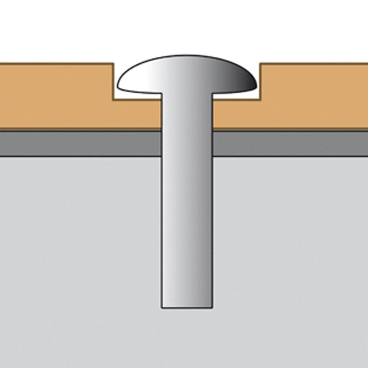Anti-Vandal Stainless Steel Mirror