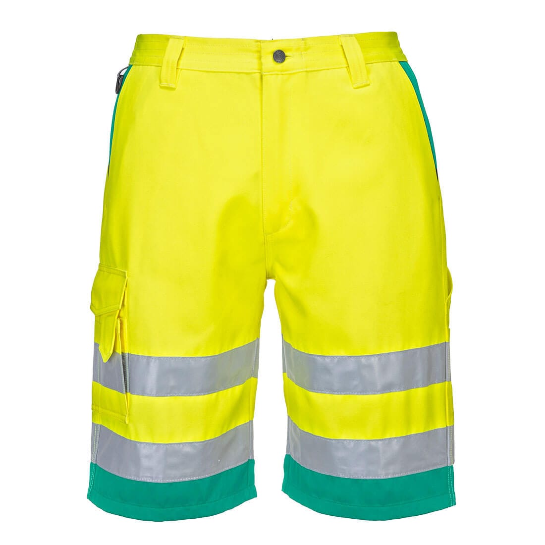 Portwest L043 Hi-Vis Lightweight Polycotton Shorts