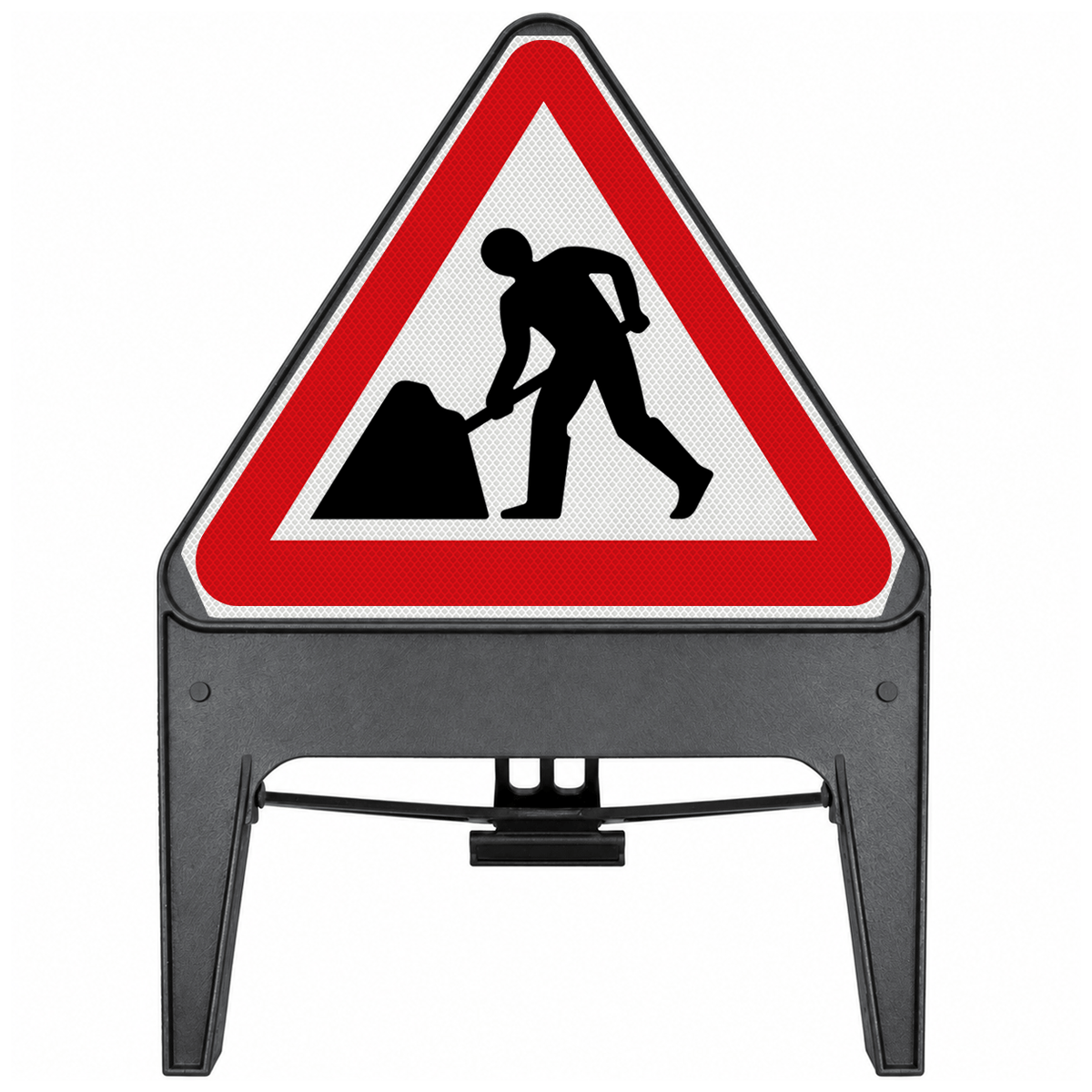 Men At Work without Supplementary Plate 750mm Q-Sign 7001