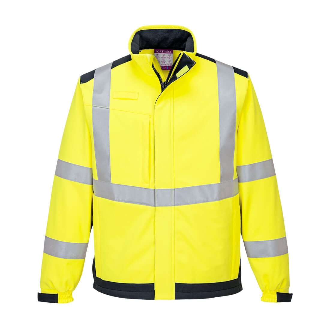 Portwest MV72 Modaflame Softshell Hi-Vis Multi-Norm FR Jacket