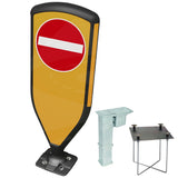 Retroreflective Reboundable Self-Righting Bollard