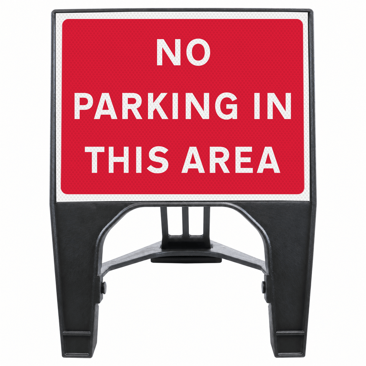 No Parking In This Area 600 x 450mm Q-Sign