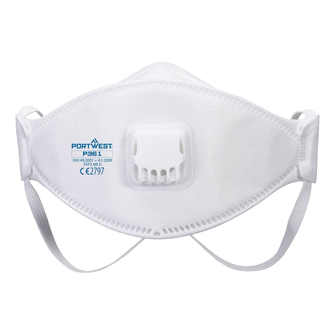 Portwest P361 Trifold Valved Dolomite FFP3 Respirator (Pk10)