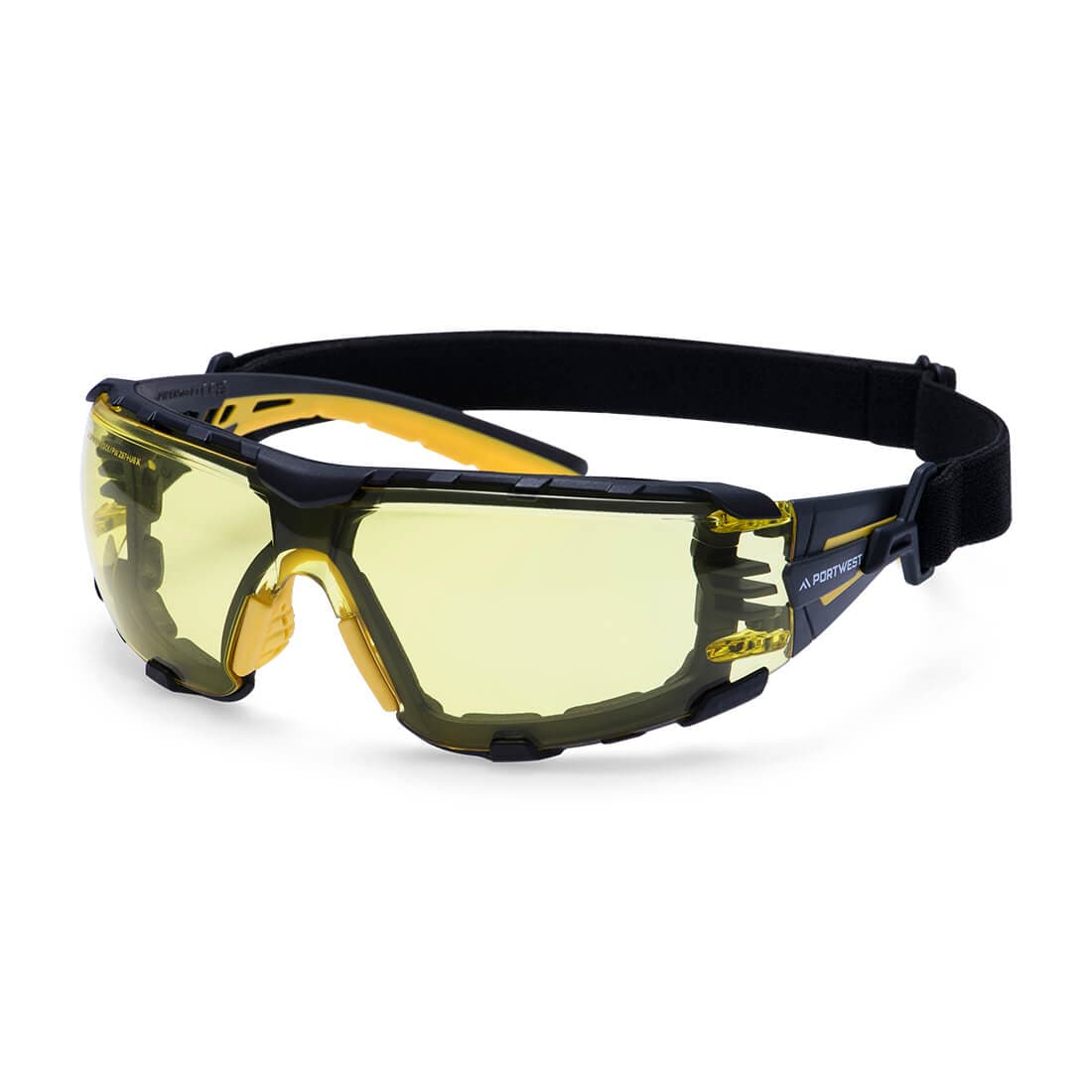Portwest PS28 Tech Look Pro KN Safety Glasses