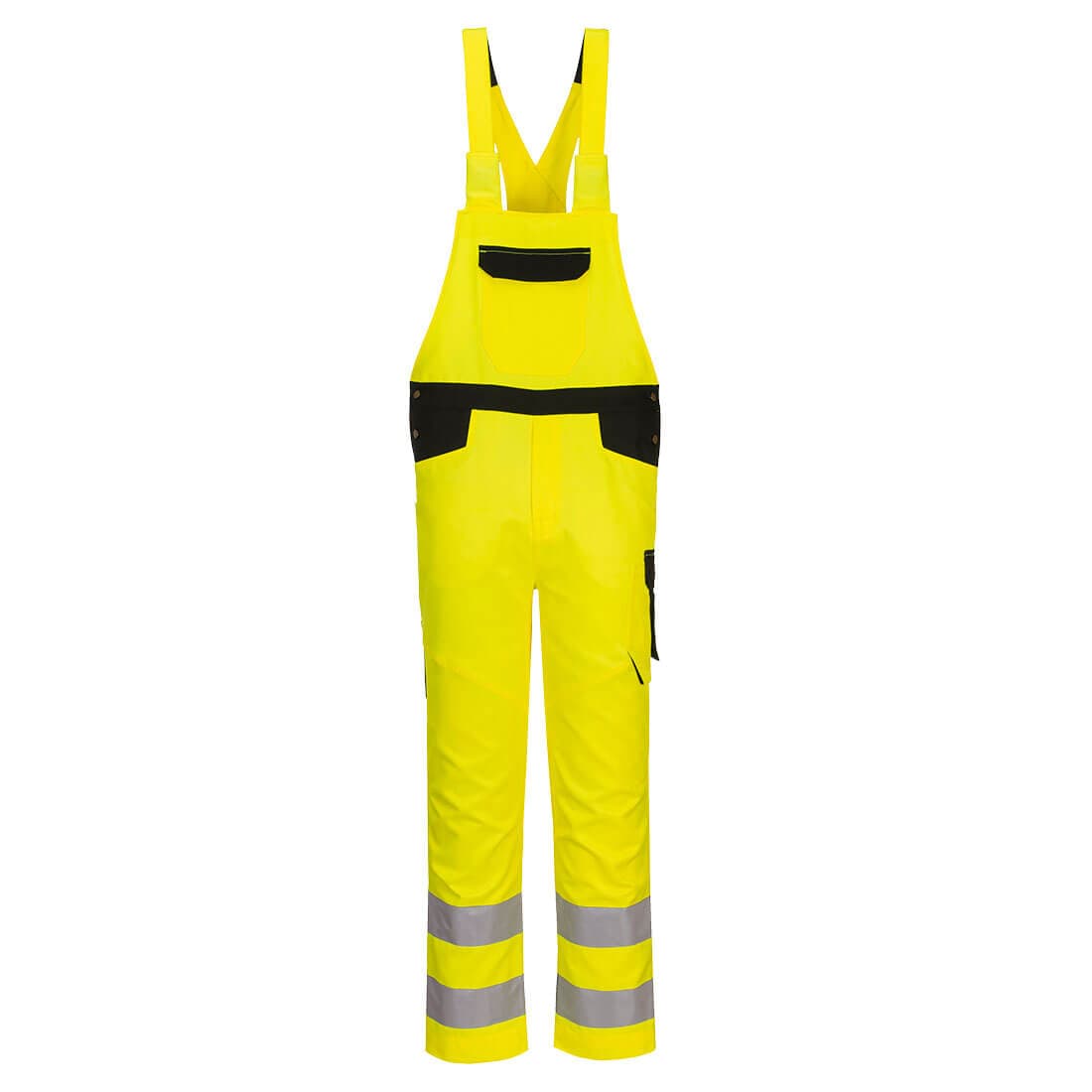 Portwest PW244 Class 2 PW2 Hi-Vis Bib and Brace