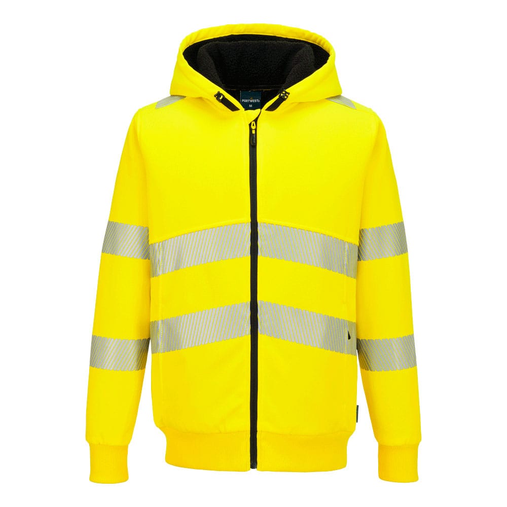 Portwest PW321 PW321 Hi-Vis Zipped Winter Hoodie