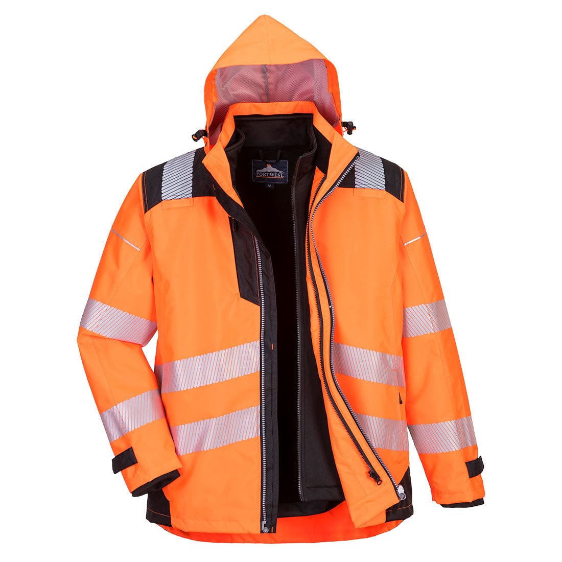 Portwest PW365 Class 3 PW3 Hi-Vis 3-in-1 Jacket