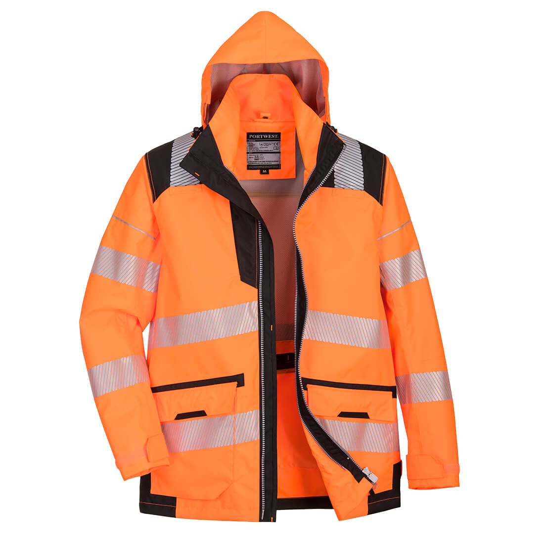 Portwest PW367 Class 3 PW3 Hi-Vis Breathable 5-in-1 Jacket