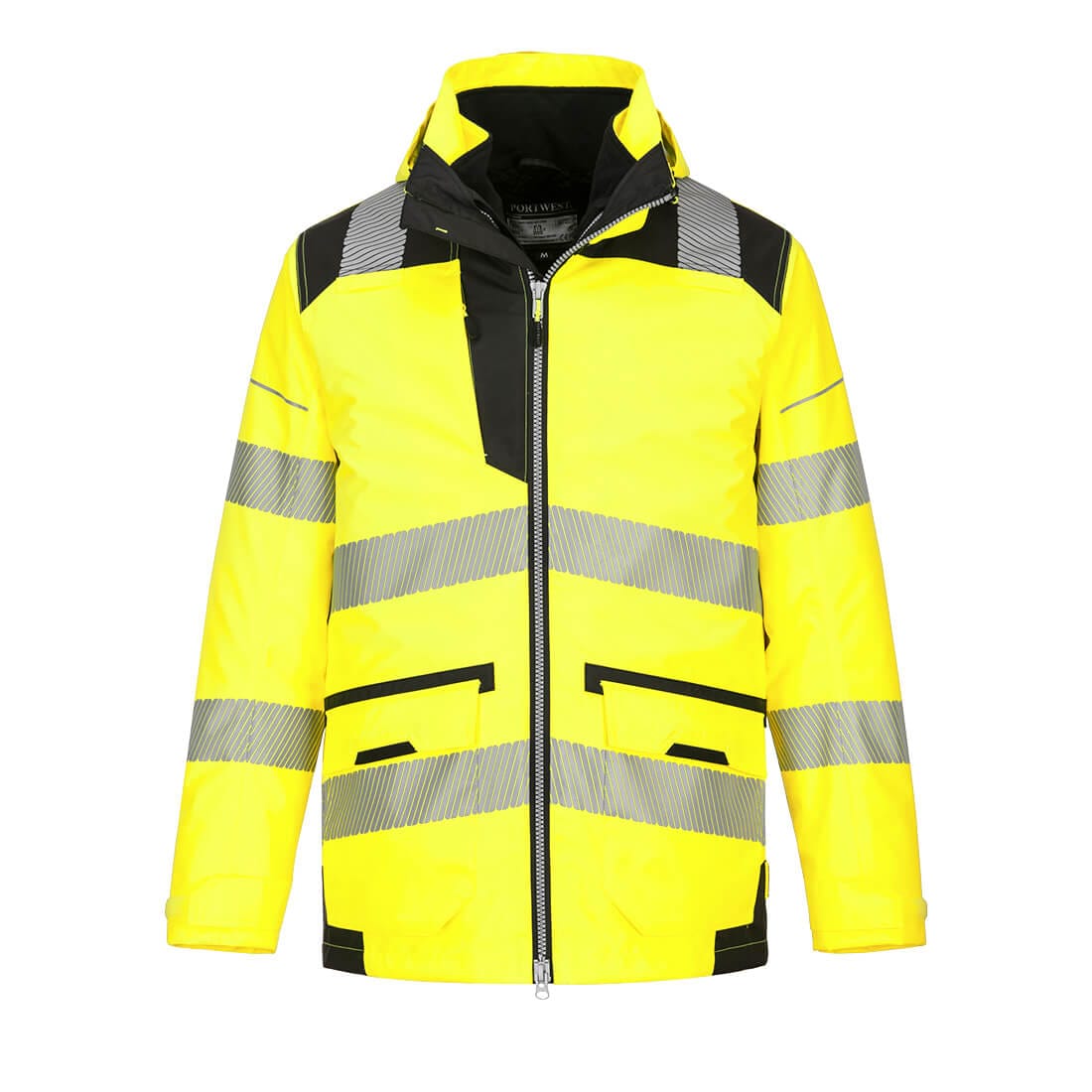 Portwest PW367 Class 3 PW3 Hi-Vis Breathable 5-in-1 Jacket