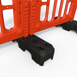 Q-Fence-melba-swintex-plastic-HERAS-barrier-fencing-panel-2-metre-tall-reflective-chapter-8-non-conductive-safety-recyclable-customisable-lightweight-portable-events-construction-site-high-visibility-durable-orange