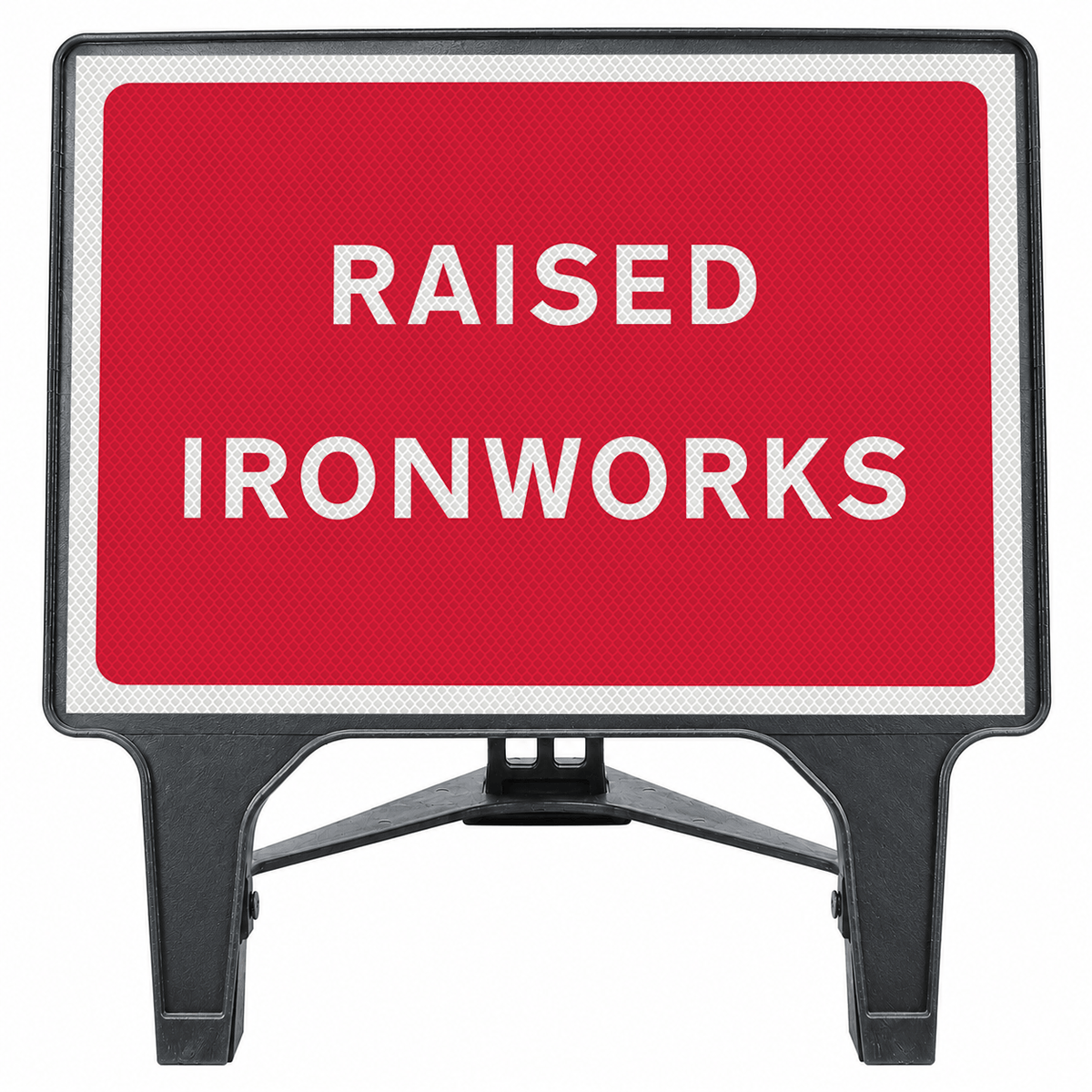 Raised Ironworks 1050x750mm Q-Sign