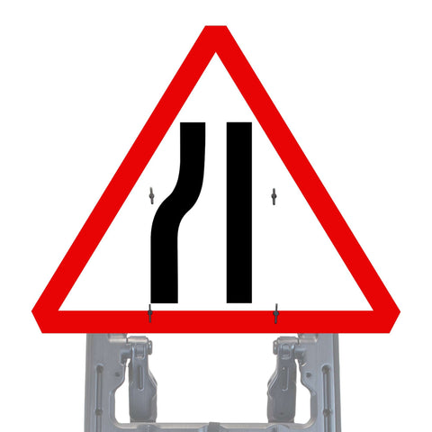 Reflective Quick Fit Sign Faces Chapter 8 Compliant The Red Book Road Sign High Visibility Traffic Safety Temporary Boards Custom Sign Frame RA1 HIP Class 2 RA2 Prismatic GRP Plastic Substrate Composite Dibond