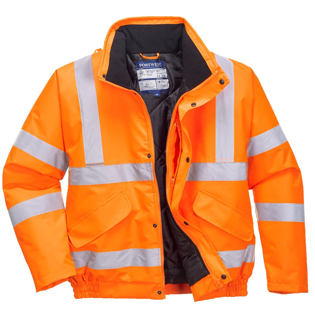 Portwest RT32 Class 3 Hi-Vis Winter Bomber Jacket