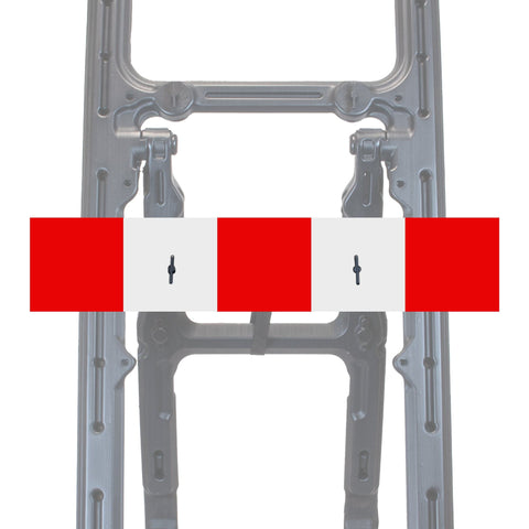 Reflective Quick Fit Sign Faces Chapter 8 Compliant The Red Book Road Sign High Visibility Traffic Safety Temporary Boards Custom Sign Frame RA1  HIP Class 2 RA2 Prismatic GRP Plastic Substrate Composite Dibond