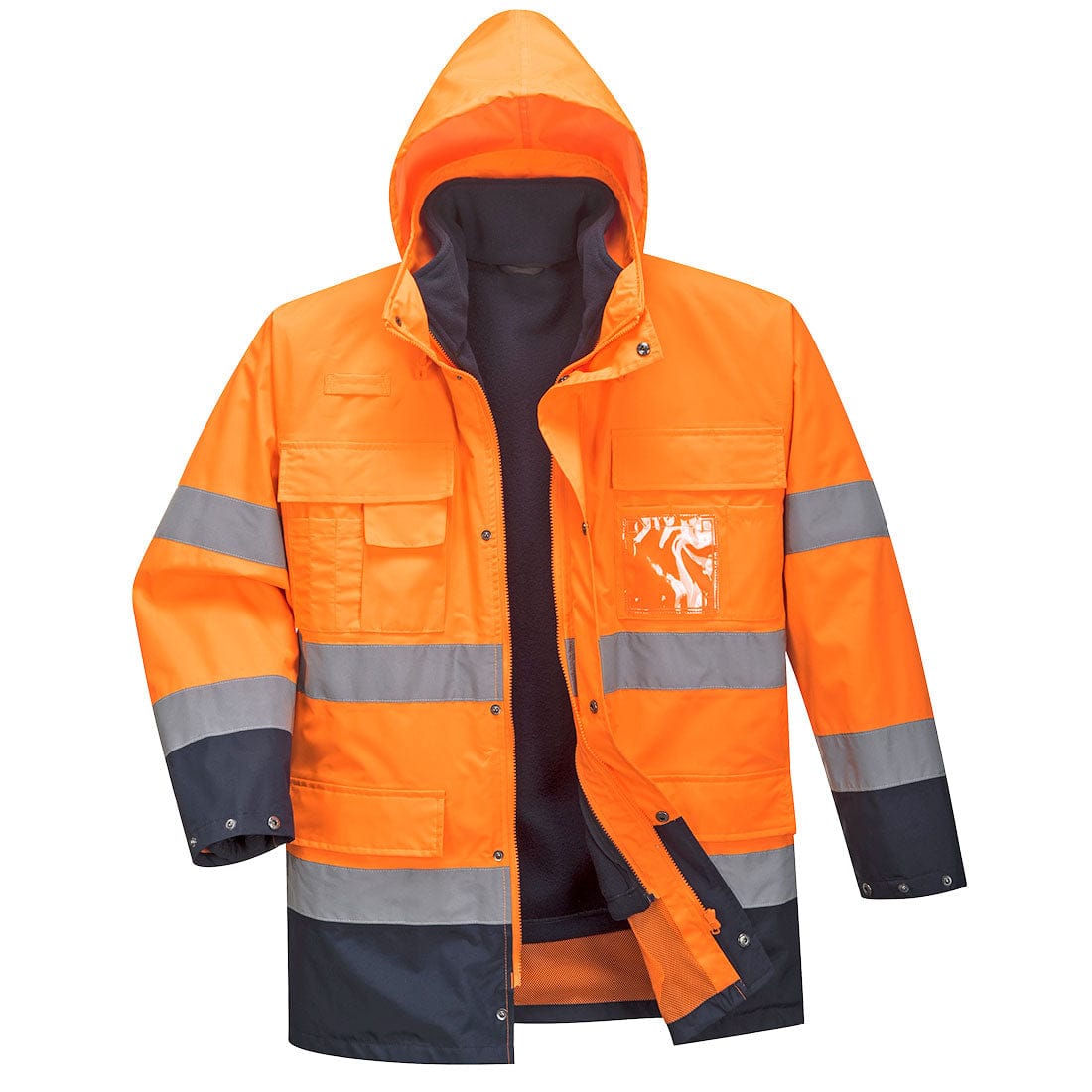 Portwest S162 Class 3 Hi-Vis 3-in-1 Contrast Lite Jacket