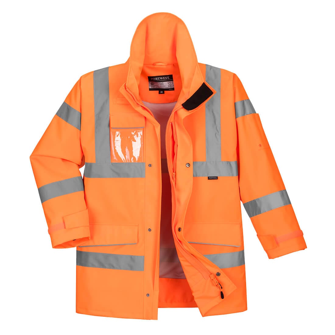 Portwest S590 Class 3 Waterproof Hi-Vis Extreme Rain Jacket