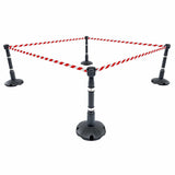 Retractable-barrier-cone-kit-Skipper-TM-traffic-safety-cone-retractable-tape-barrier-high-visibility-events-reflective-belt-portable-temporary-heavy-duty-prismatic-pvc-orange-warehouse-road-37m-black-yellow