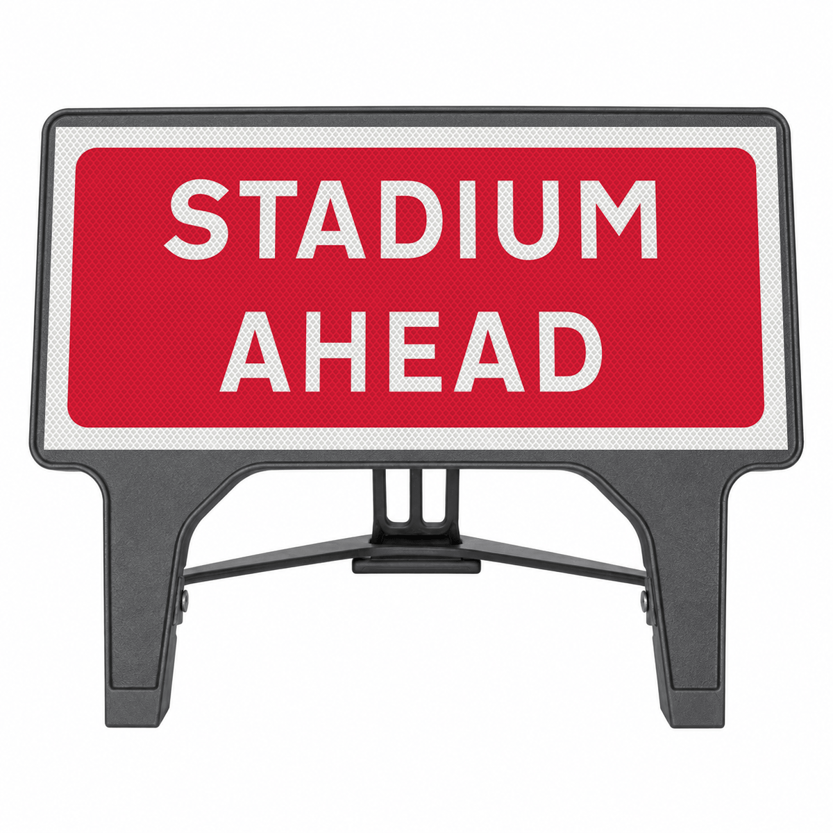 Stadium Ahead 1050x450mm Road Sign