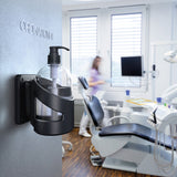 Skipper-TM-Hand-sanitiser-dispenser-kit-wall-mounted-mountable-hygiene-kitchen-toilets-post-base-collar-receiver-clips-cord-strap-clips-bracket-construction-sites-schools-gels-creams
