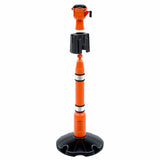 Skipper-TM-Post-and-base-collar-post-base-retractable-barrier-crowd-control-heavy-duty-bucket-attachment-events-recycle-bin-waste-safety-equipment-dispenser-PPE-warehouse-airports