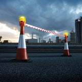 Skipper-TM-Rechargeable-traffic-lamp-light-cone-construction-site-warehouse-outdoor-high-visibility-roadside-emergency-warning-hazard-retractable-barrier-LED