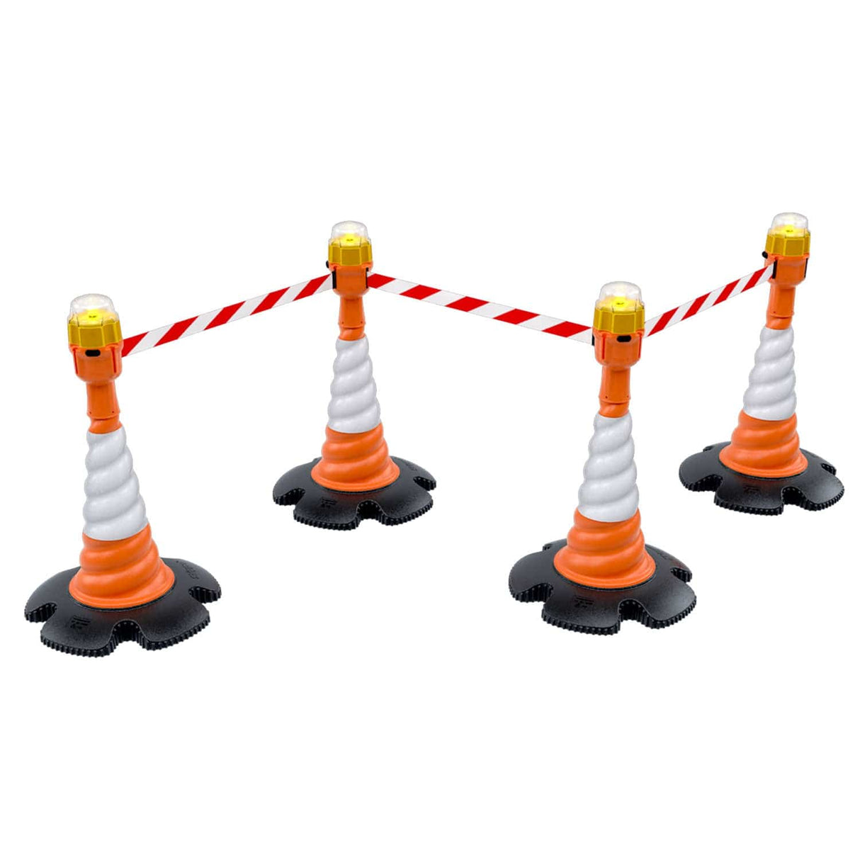 Skipper-TM-Rechargeable-traffic-lamp-light-cone-construction-site-warehouse-outdoor-high-visibility-roadside-emergency-warning-hazard-retractable-barrier-LED