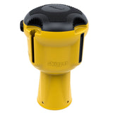Skipper TM barrier dummy unit reciever retractable safety cone traffic queue indoor outdoor crowd control belt barricade warehouse events high visibility security