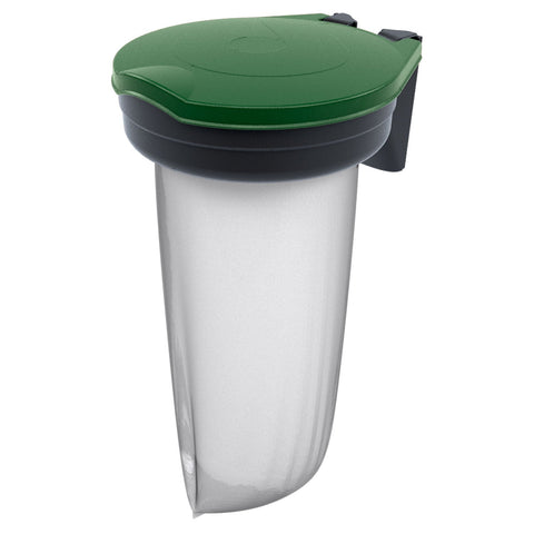 Skipper-TM-recycle-bin-waste-post-base-system-indoor-outdoor-temporary-eco-friendly-parks-events-disposal-environment-sustainable-retractable-barrier-warehouse