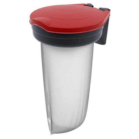 Skipper-TM-recycle-bin-waste-post-base-system-indoor-outdoor-temporary-eco-friendly-parks-events-disposal-environment-sustainable-retractable-barrier-warehouse