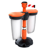 Skipper-TM-recycle-bin-waste-post-base-system-indoor-outdoor-temporary-eco-friendly-parks-events-disposal-environment-sustainable-retractable-barrier-warehouse