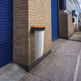 Skipper-TM-recycle-bin-waste-post-base-system-indoor-outdoor-temporary-eco-friendly-parks-events-disposal-environment-sustainable-retractable-barrier-warehouse