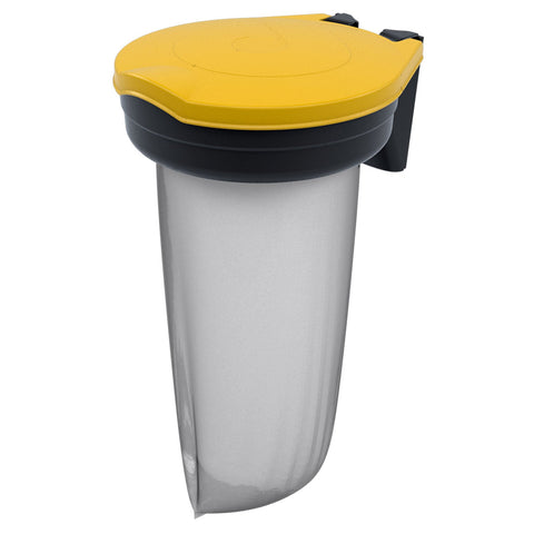 Skipper-TM-recycle-bin-waste-post-base-system-indoor-outdoor-temporary-eco-friendly-parks-events-disposal-environment-sustainable-retractable-barrier-warehouse