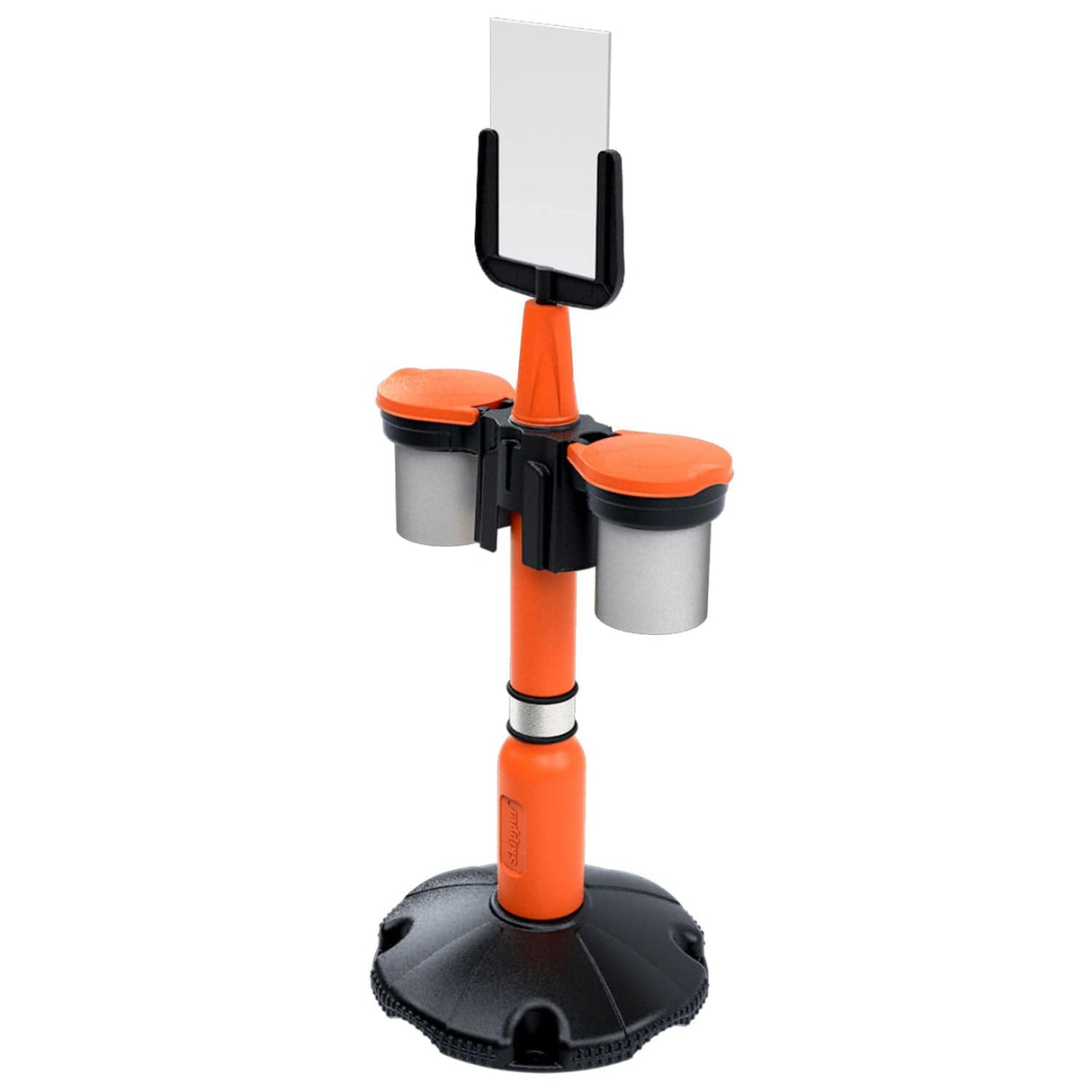 Skipper-TM-safety-equipment-dispenser-PPE-personal-protective-equipment-safety-gear-supply-dispensing-bucket-ear-plugs-glasses-nair-nets-shoe-covers-airports-warehouse-labs-retractable-barrier-scaffolding