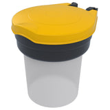 Skipper-TM-safety-equipment-dispenser-PPE-personal-protective-equipment-safety-gear-supply-dispensing-bucket-ear-plugs-glasses-nair-nets-shoe-covers-airports-warehouse-labs-retractable-barrier-scaffolding