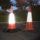 Skipper-TM-traffic-safety-cone-retractable-tape-barrier-high-visibility-events-reflective-belt-portable-temporary-heavy-duty-prismatic-pvc-orange-warehouse-road-wind-resistance