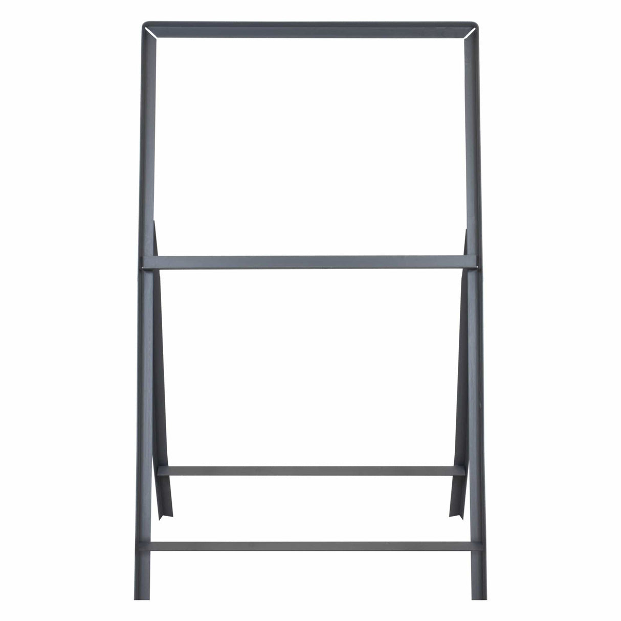 Stanchion-sign-frames,-1-metre-long-leg-outdoor-metal-display-stands,-portable-A-frame-holders,-posts,-double-sided-weather-resistant-heavy-duty-signage-solutions-for-large-format.