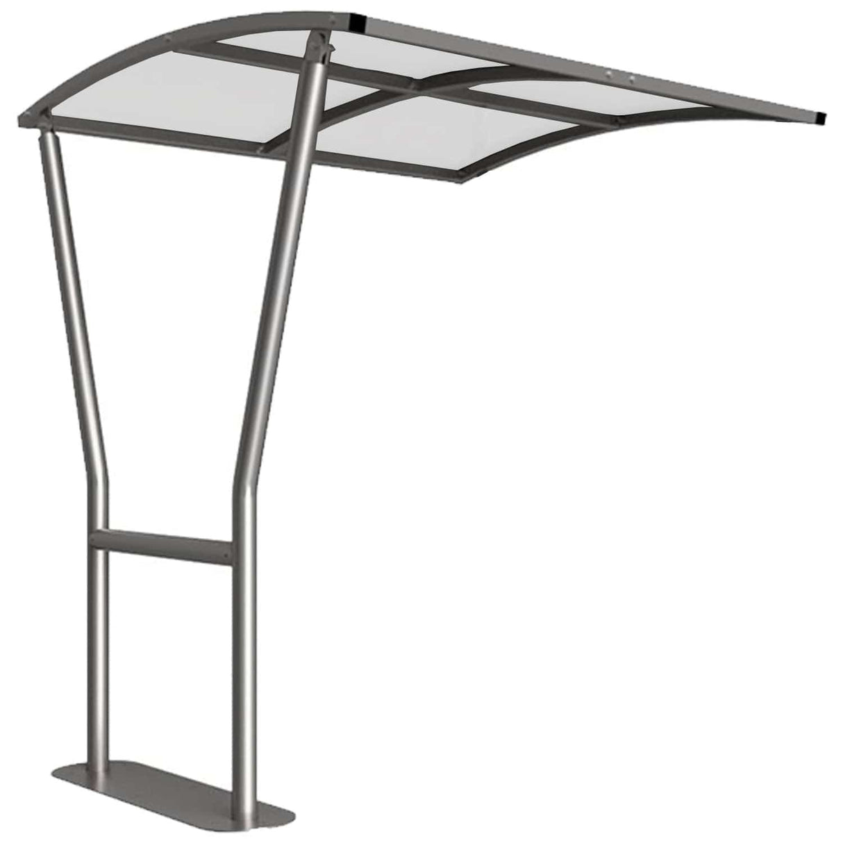 Stanton-open-sided-bike-shelter-clear-roof-outdoor-bicycle-cycle-secure-steel-commercial-weatherproof-durable-enclosure-schools-university-college-flanged-base-plates-bolt-down-galvanised