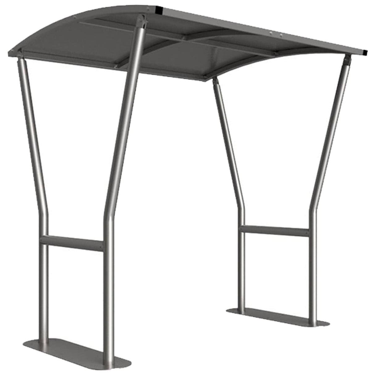 Stanton-open-sided-bike-shelter-clear-roof-outdoor-bicycle-cycle-secure-steel-commercial-weatherproof-durable-enclosure-schools-university-college-flanged-base-plates-bolt-down-galvanised