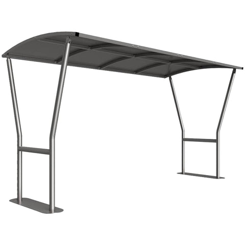 Stanton-open-sided-bike-shelter-clear-roof-outdoor-bicycle-cycle-secure-steel-commercial-weatherproof-durable-enclosure-schools-university-college-flanged-base-plates-bolt-down-galvanised