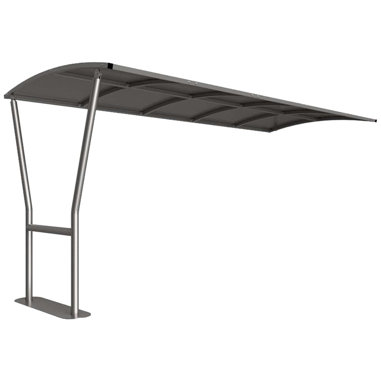 Stanton-open-sided-bike-shelter-clear-roof-outdoor-bicycle-cycle-secure-steel-commercial-weatherproof-durable-enclosure-schools-university-college-flanged-base-plates-bolt-down-galvanised