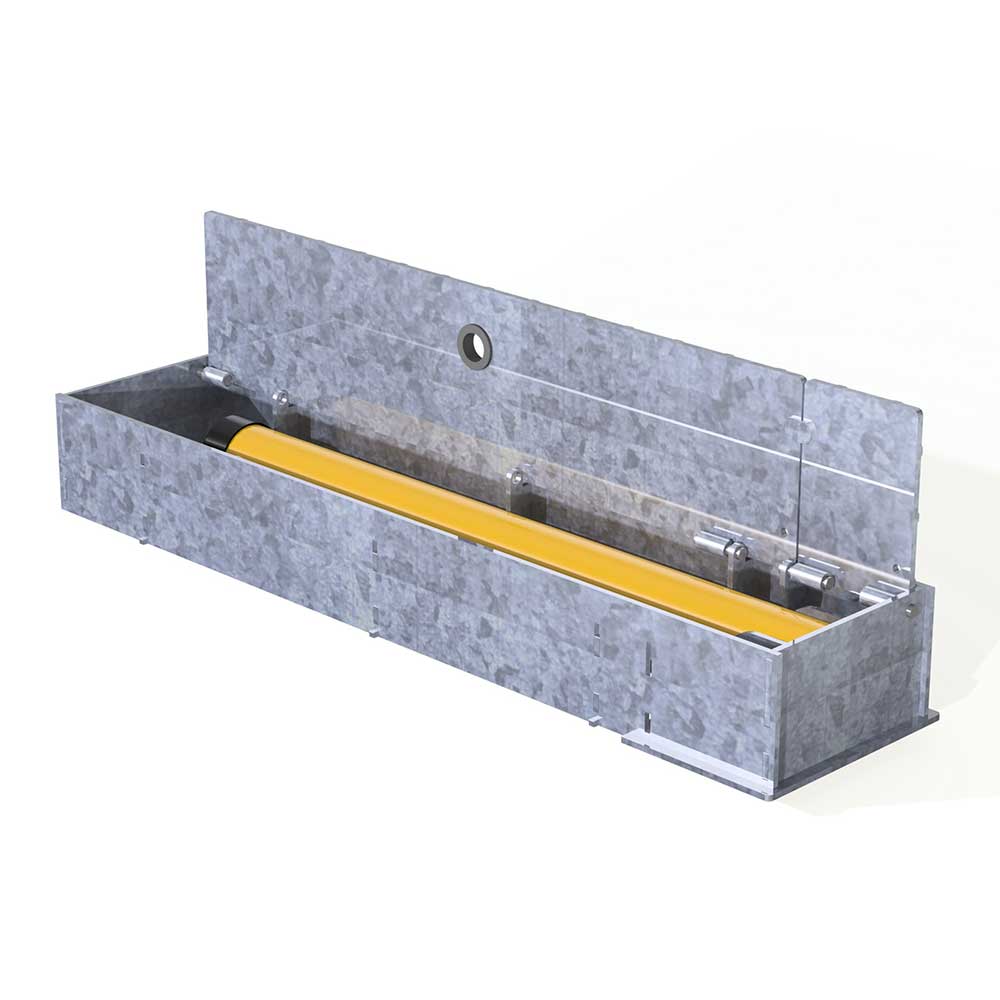 Stealth Folding Parking Post