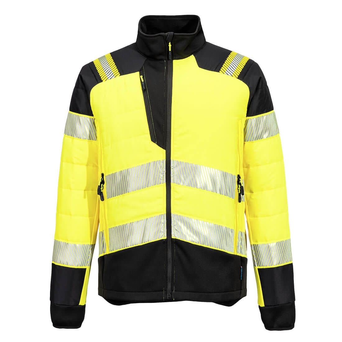 Portwest T170 Class 2 PW3 Hi-Vis Hybrid Baffle Jacket