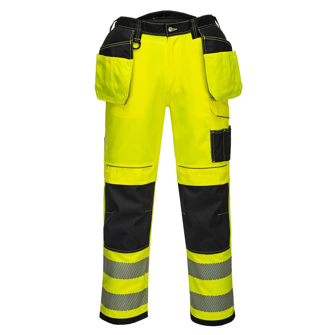 Portwest T501 Class 2 PW3 Hi-Vis Holster Pocket Work Trousers