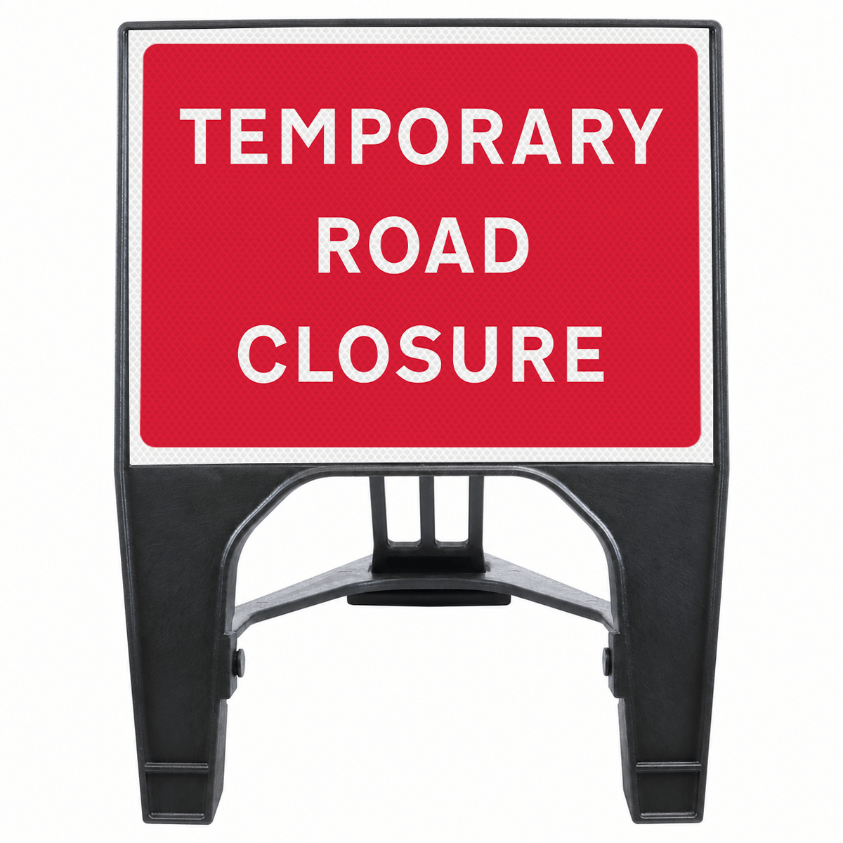 Temporary Road Closure 600 x 450mm Q-Sign