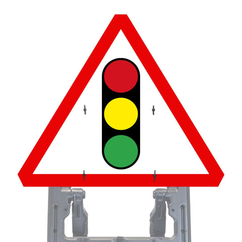 Reflective Quick Fit Sign Faces Chapter 8 Compliant The Red Book Road Sign High Visibility Traffic Safety Temporary Boards Custom Sign Frame RA1  HIP Class 2 RA2 Prismatic GRP Plastic Substrate Composite Dibond