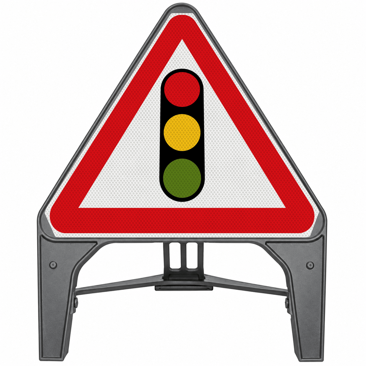 Traffic Signals Ahead 750mm Q-Sign 543
