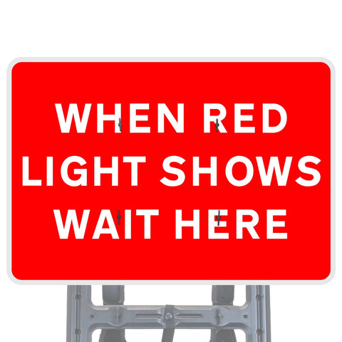 Reflective Quick Fit Sign Faces Chapter 8 Compliant The Red Book Road Sign High Visibility Traffic Safety Temporary Boards Custom Sign Frame RA1  HIP Class 2 RA2 Prismatic GRP Plastic Substrate Composite Dibond 