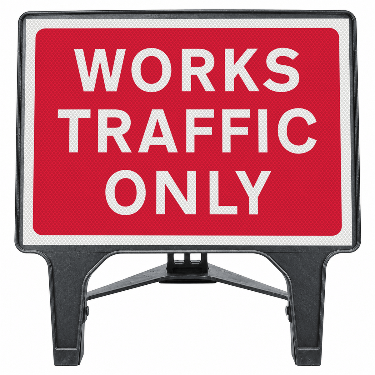 Works Traffic Only 1050x750mm Q-Sign
