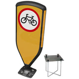 Retroreflective Reboundable Self-Righting Bollard